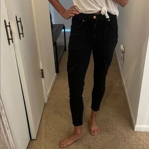 Express Cropped Skinny Cargo Jean -6R